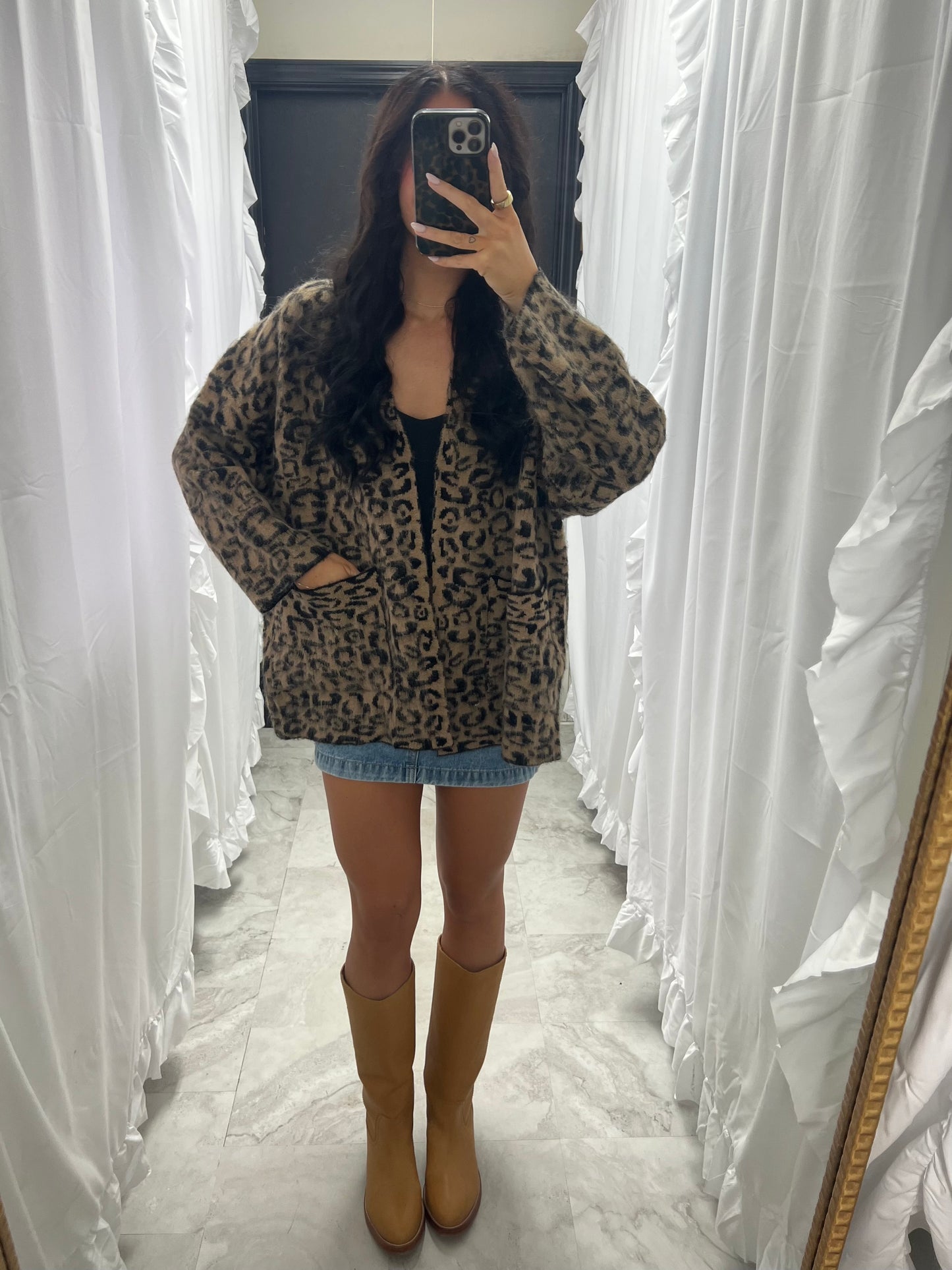 Leopard Cardigan