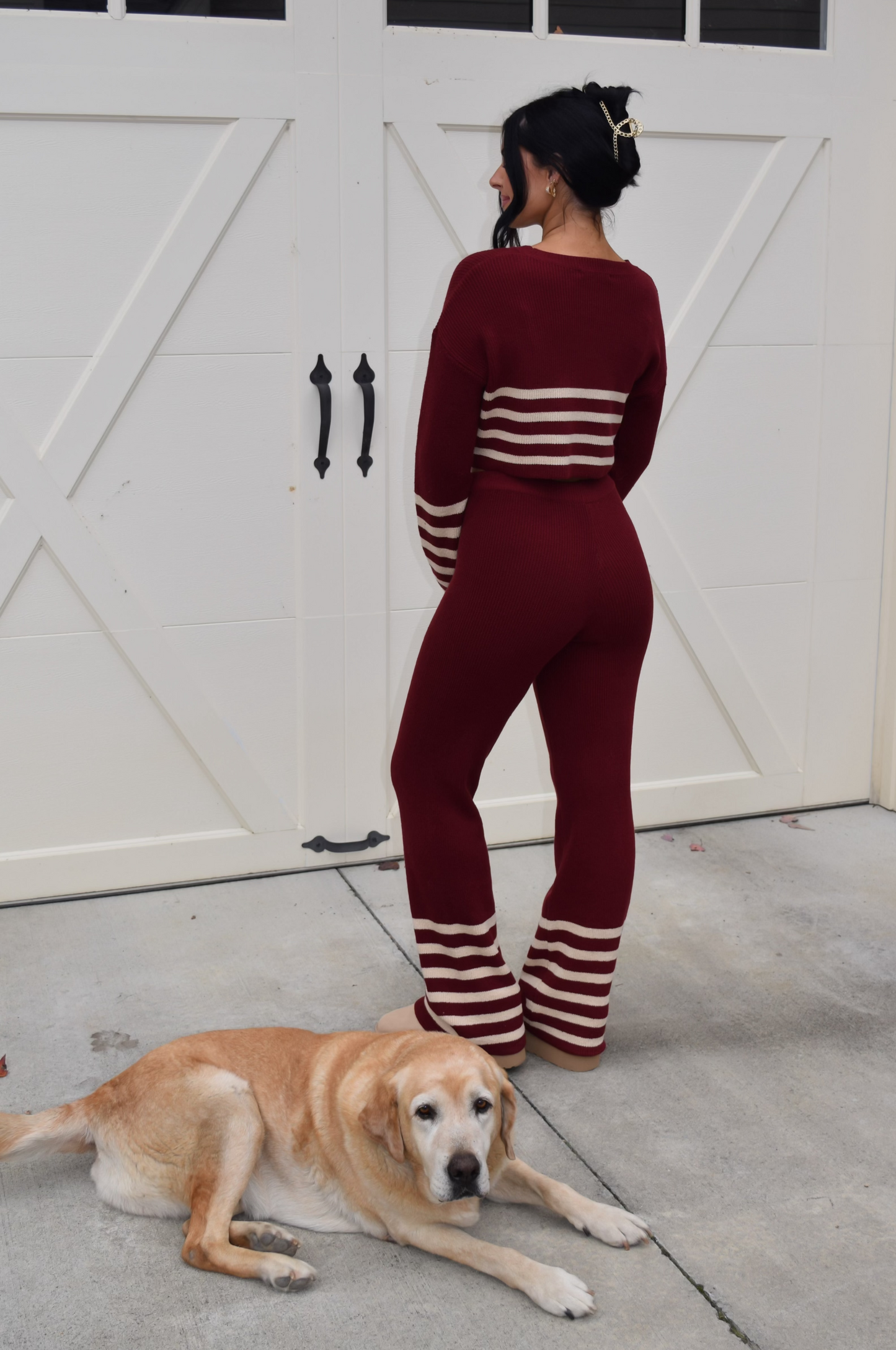 Teagan Sweater Crop Top & Pants