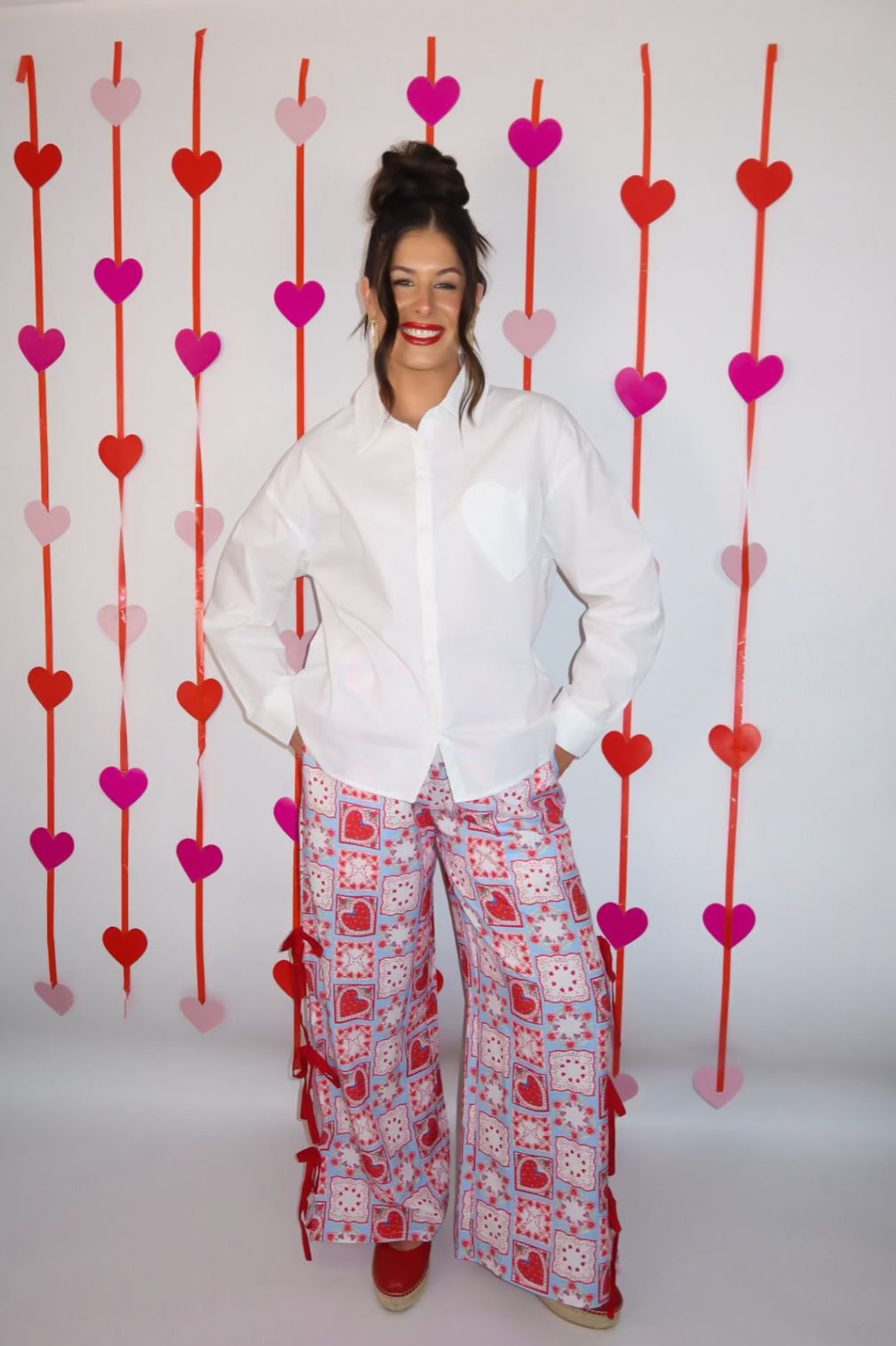 Heart Pocket Button Down Shirt