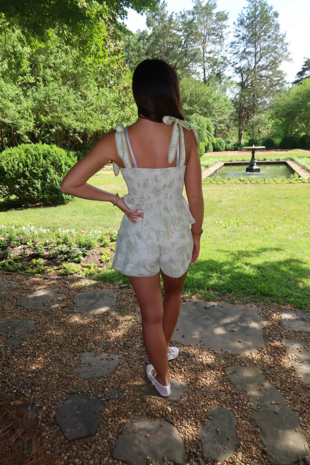 Floral Green Set