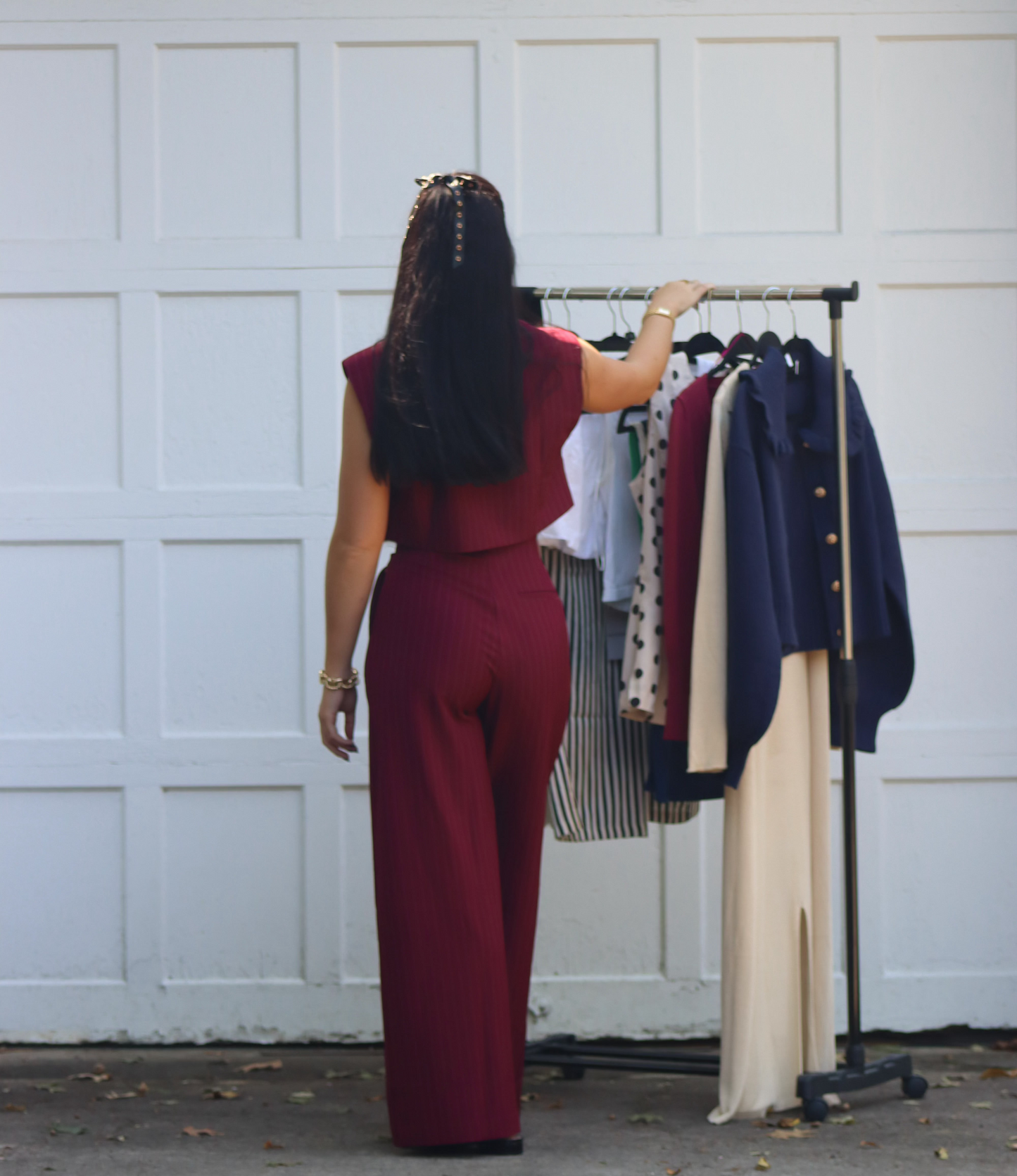 Cropped Vest & Pants Set