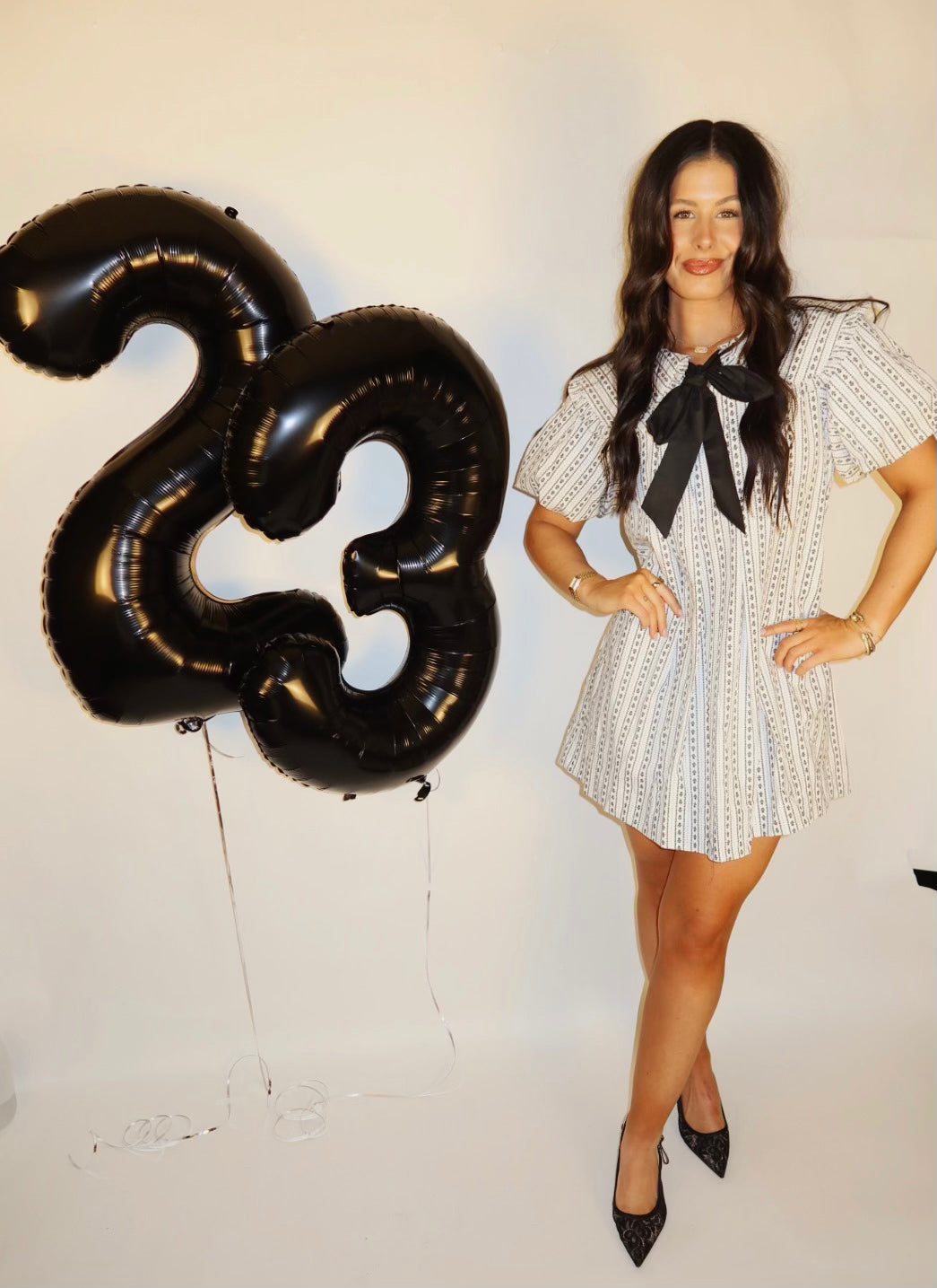 Doll Collar with Bubble Short Sleeve Mini Dress