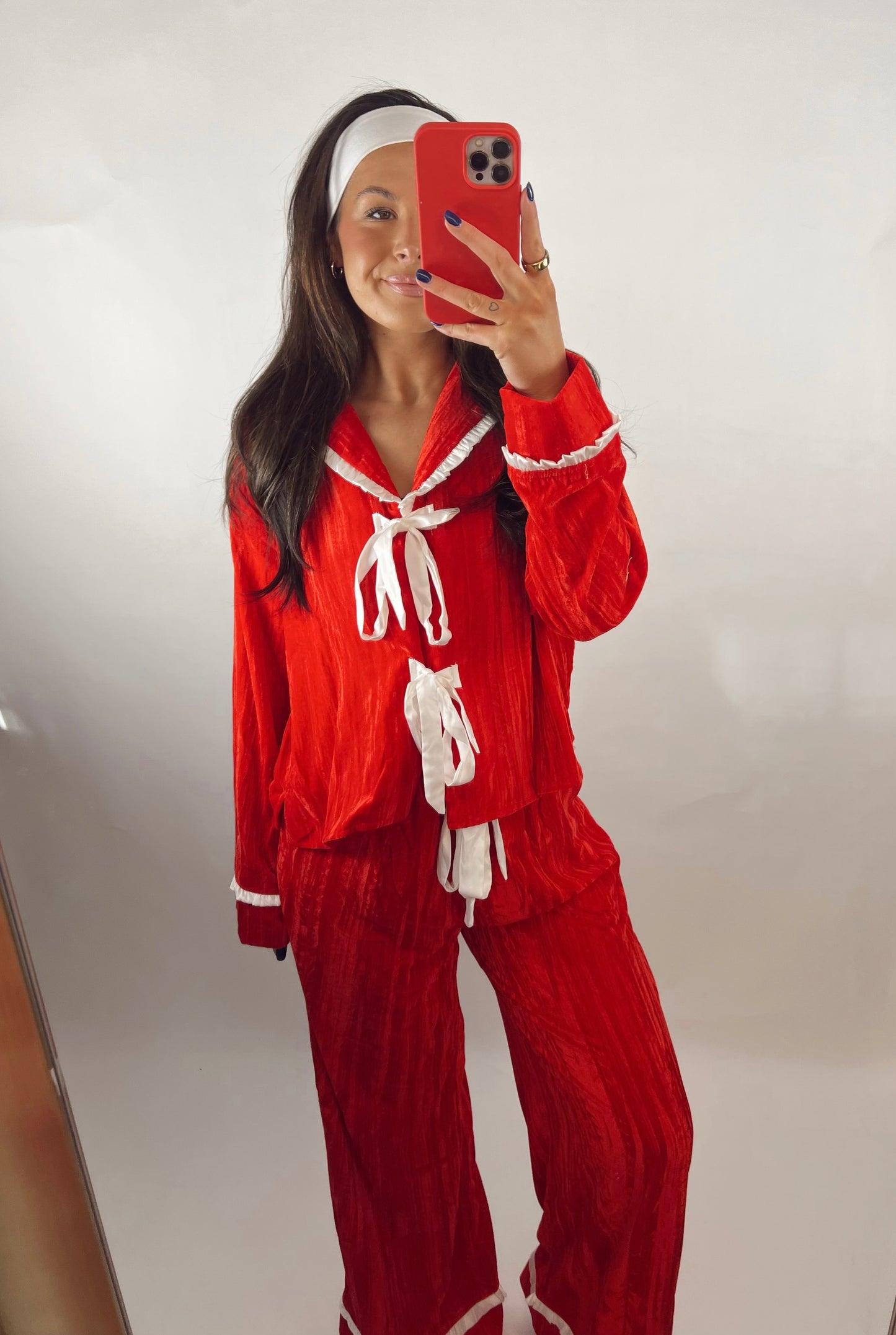 Velvet Pajama Set