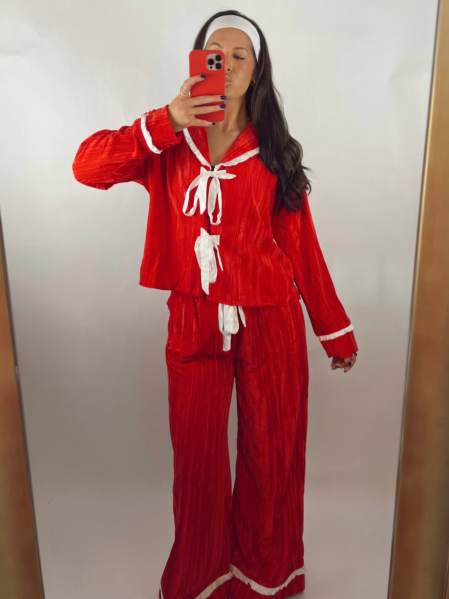 Velvet Pajama Set