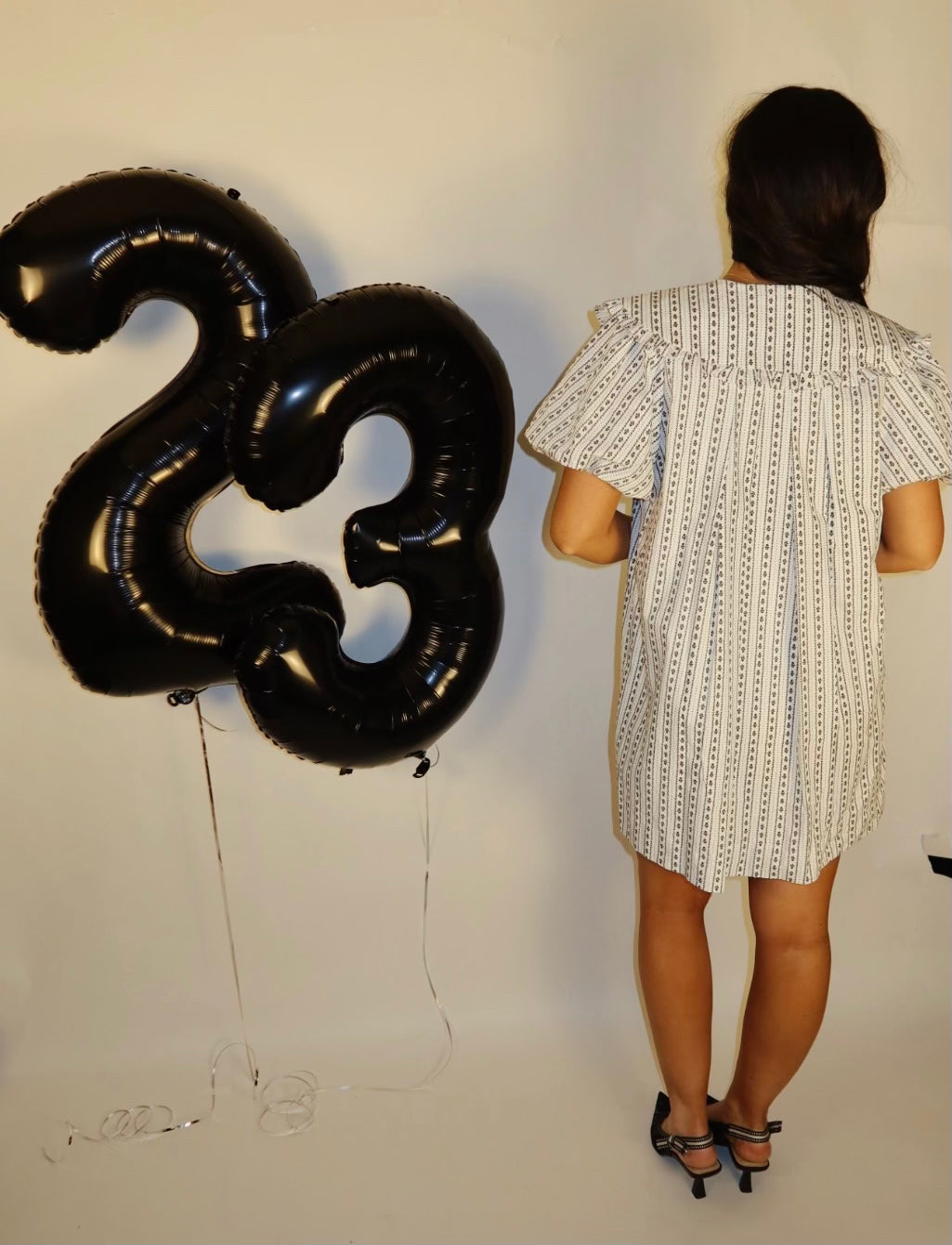 Doll Collar with Bubble Short Sleeve Mini Dress
