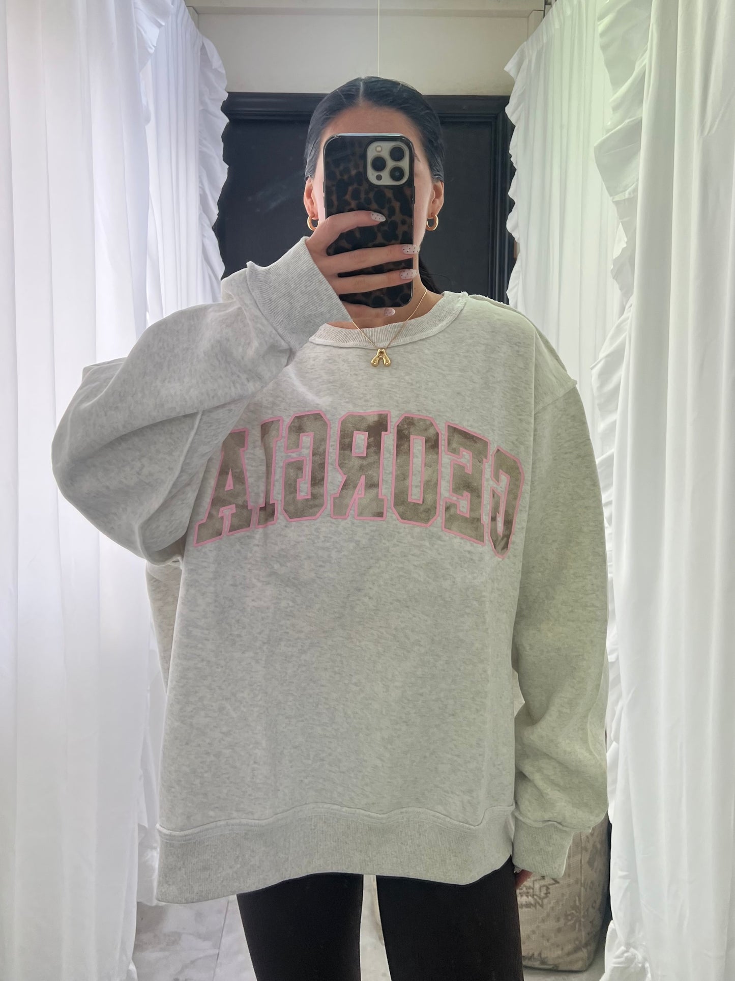 Georgia Reversible Mockneck