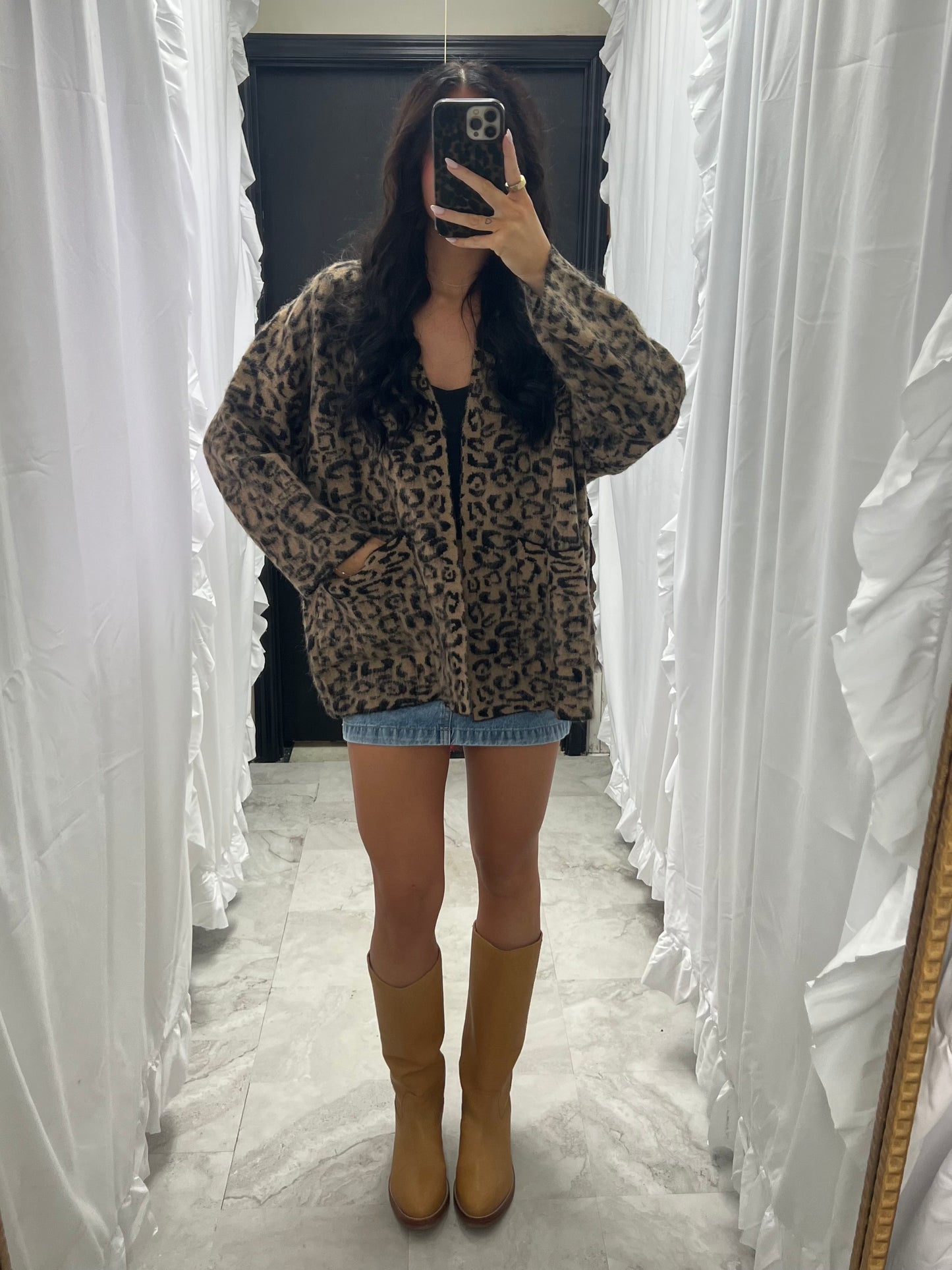 Leopard Cardigan