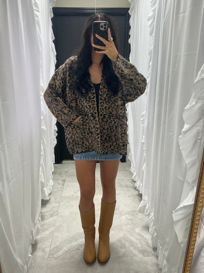 Leopard Cardigan