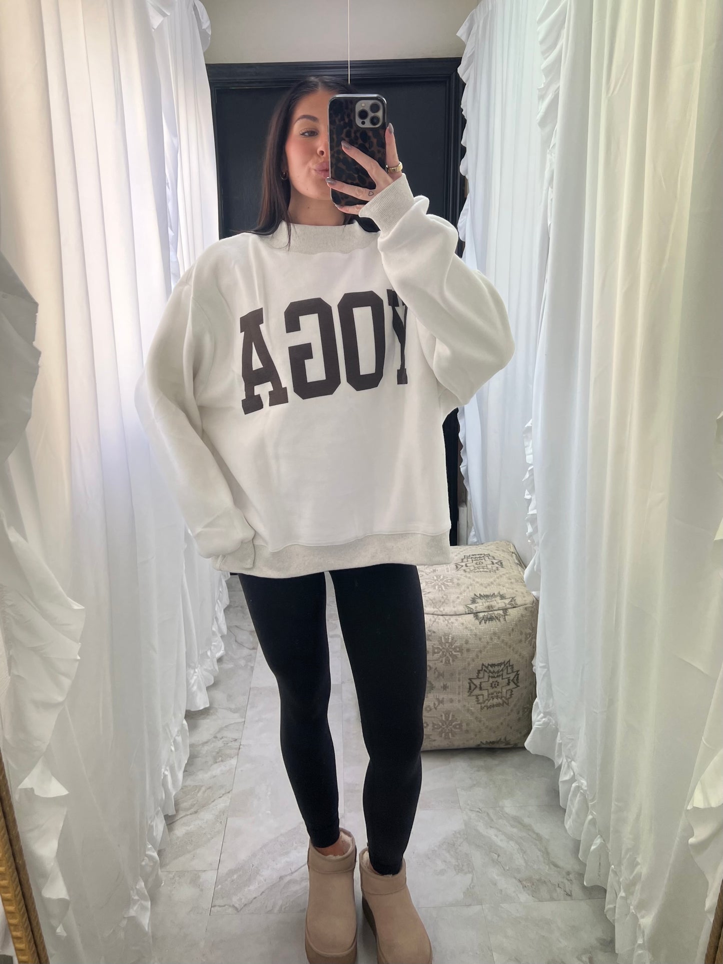 Pilates Reversible Mockneck