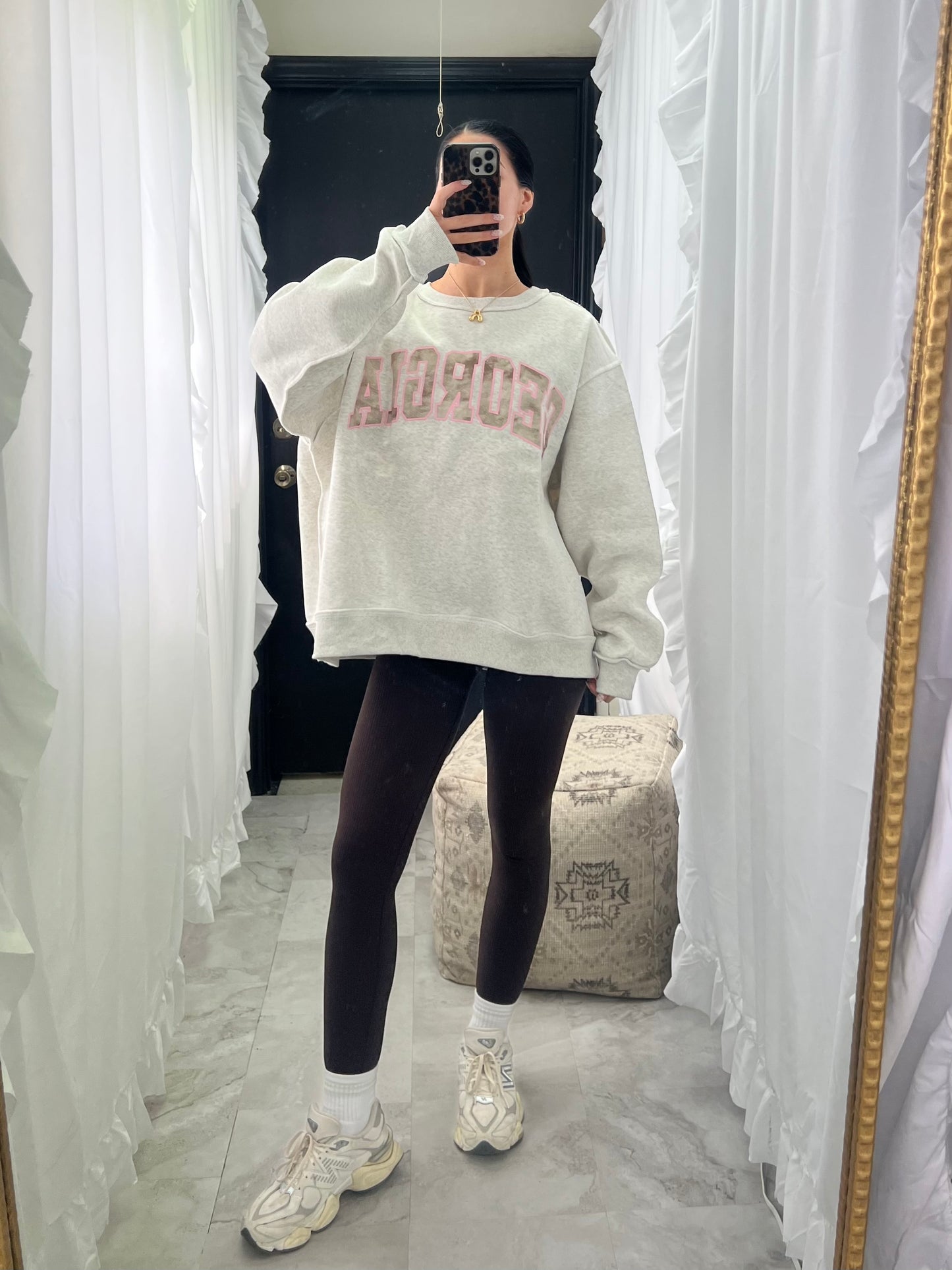 Georgia Reversible Mockneck