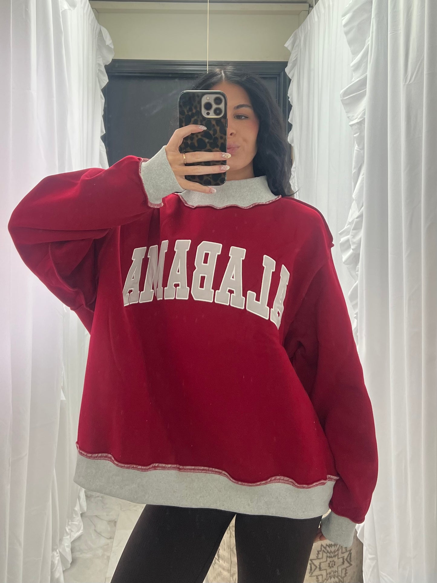 Alabama Reversible Mockneck