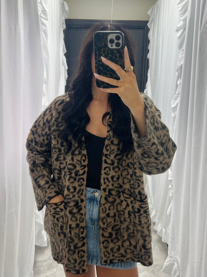Leopard Cardigan