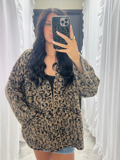 Leopard Cardigan
