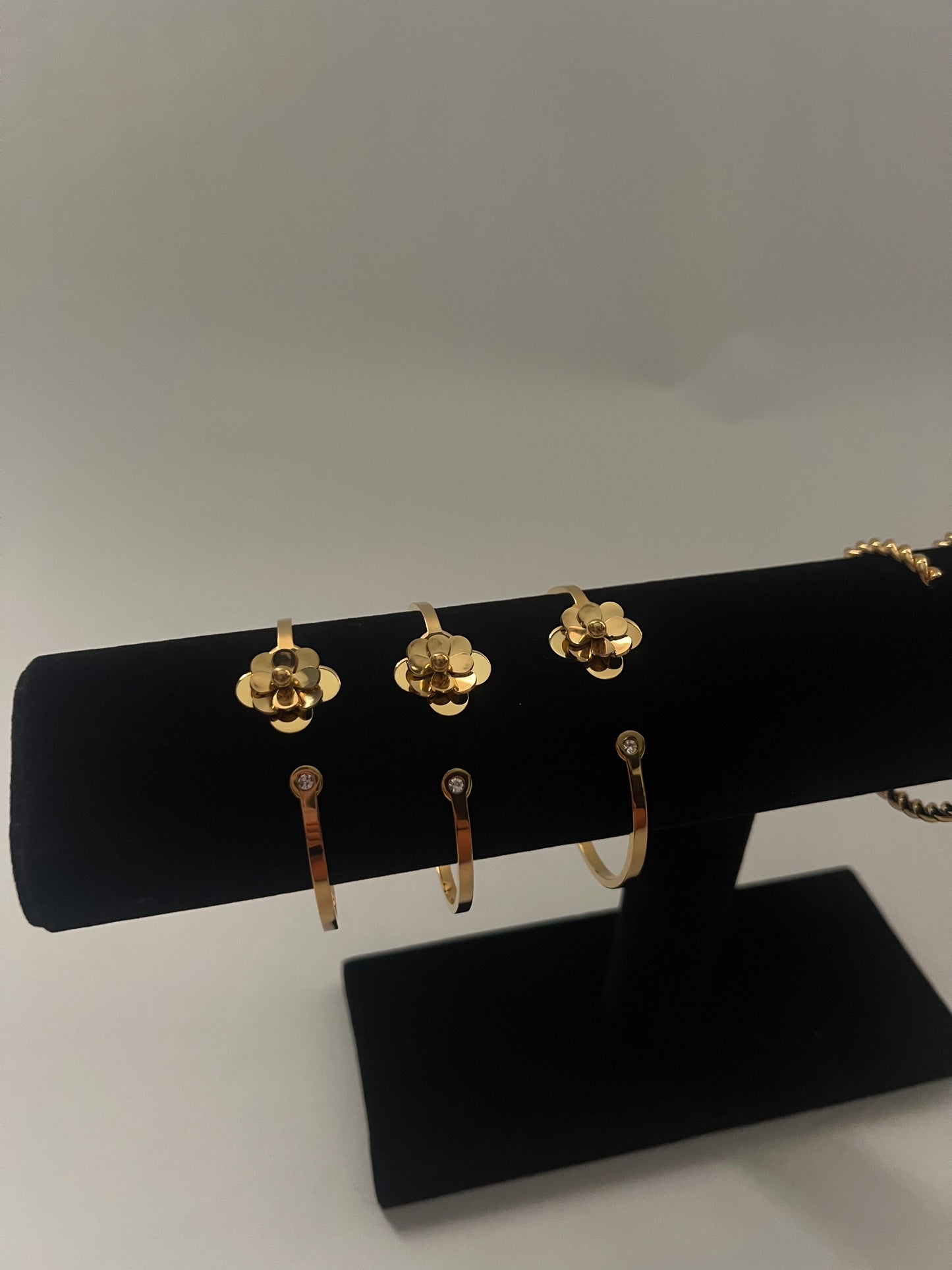 Flower Cuff Bracelet