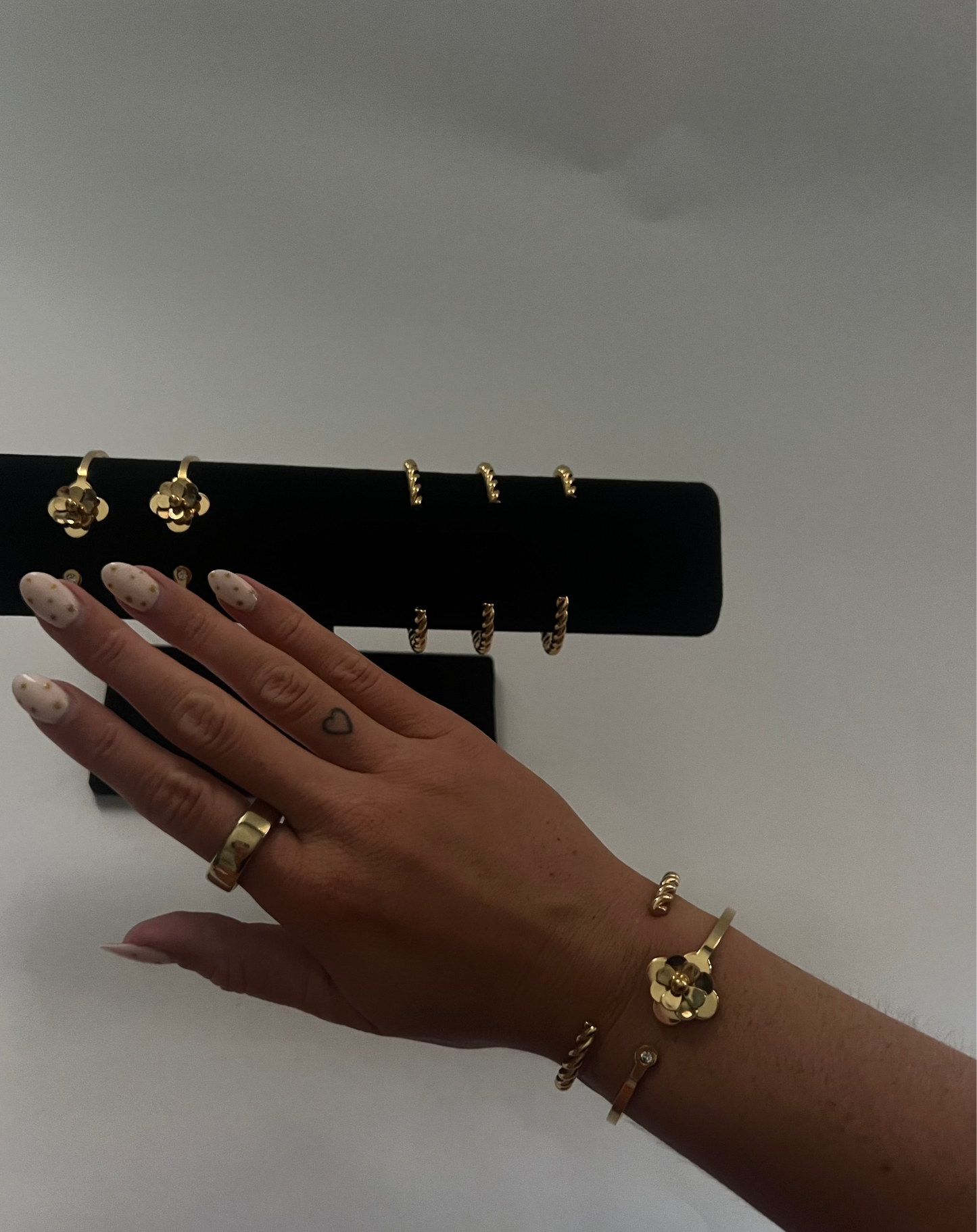 Flower Cuff Bracelet