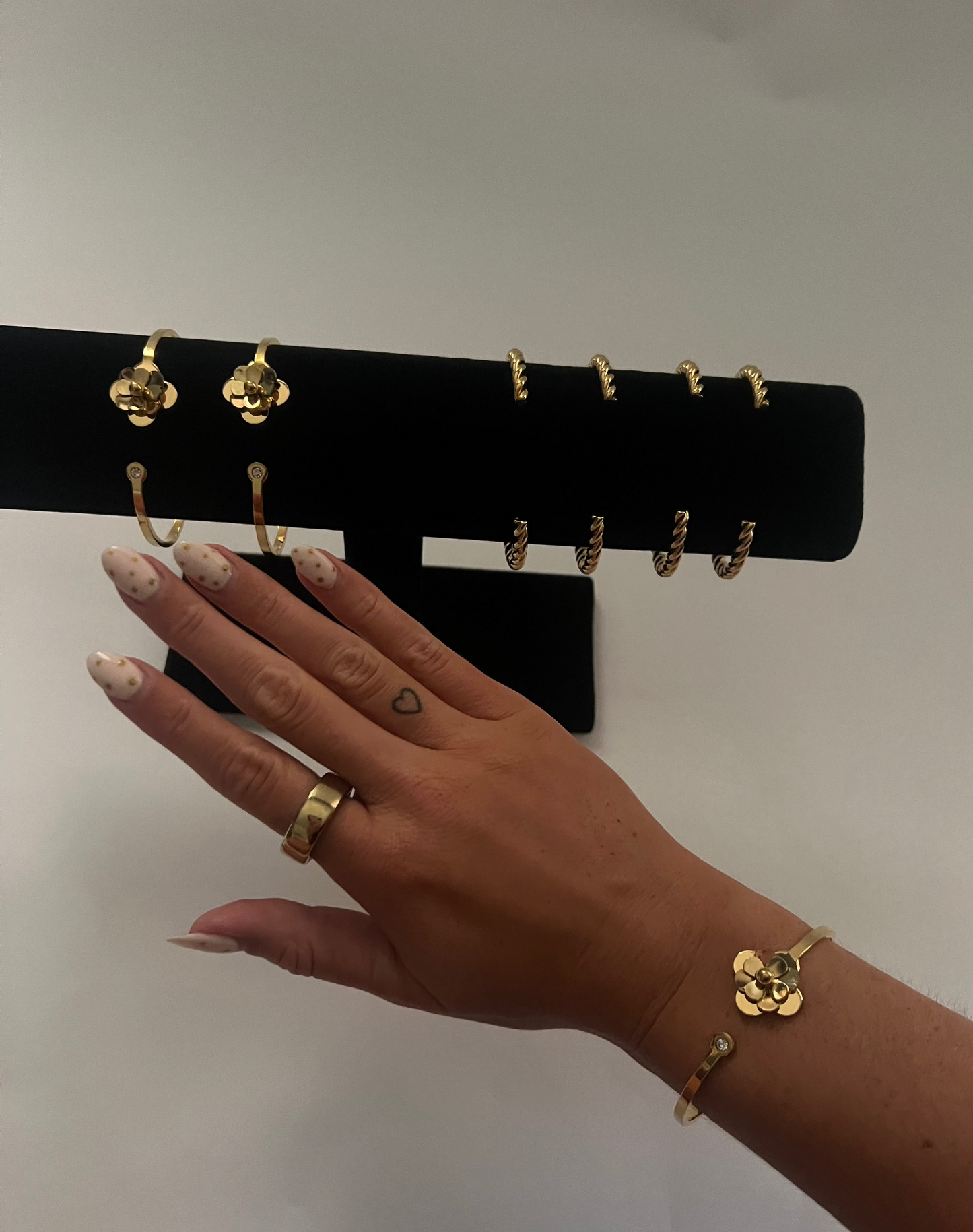 Flower Cuff Bracelet