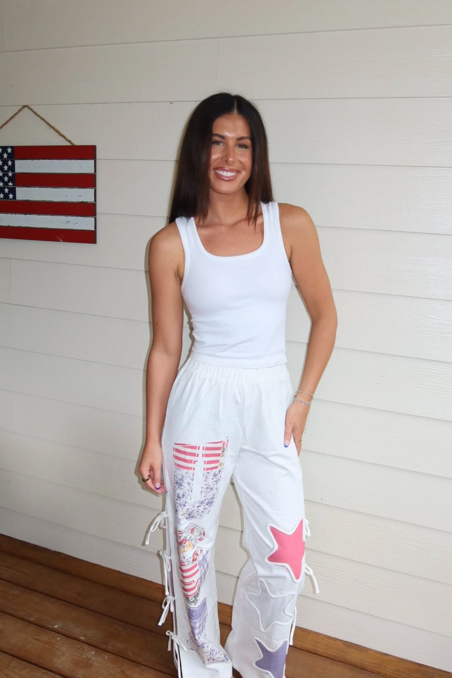 USA Bow Pants