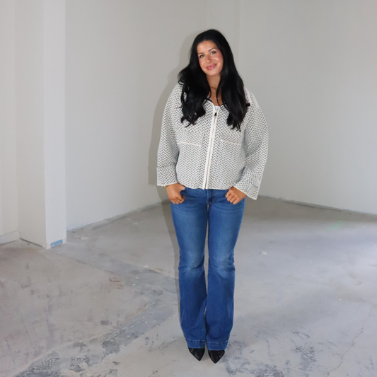 Zip-Up Pluffy Jacket